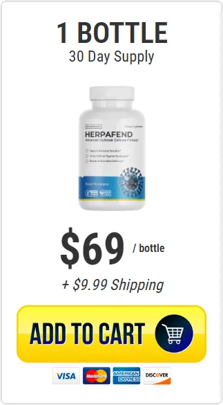 HerpaFend 1 bottle, $69, 30 day supply